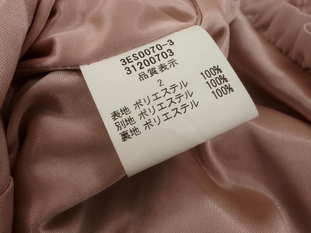 L’EST ROSE レストローズ フェイクファー 結婚式 二次会 ボレロ カーディガン size2/ピンク ◇■ ☆ fka7 レディース_画像8