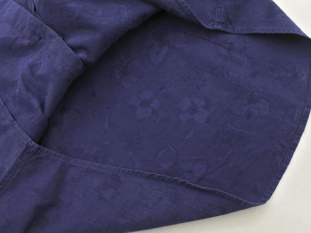 EPOCA UOMO エポカ ウォモ 花柄 シャツ sizeITL44/紺 ◇■ ☆ fka6 メンズ_画像3