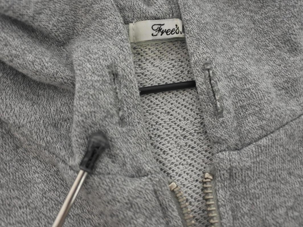 FREE*S MART свободный z mart Zip выше Parker sizeM/ серый *# * fka7 женский 