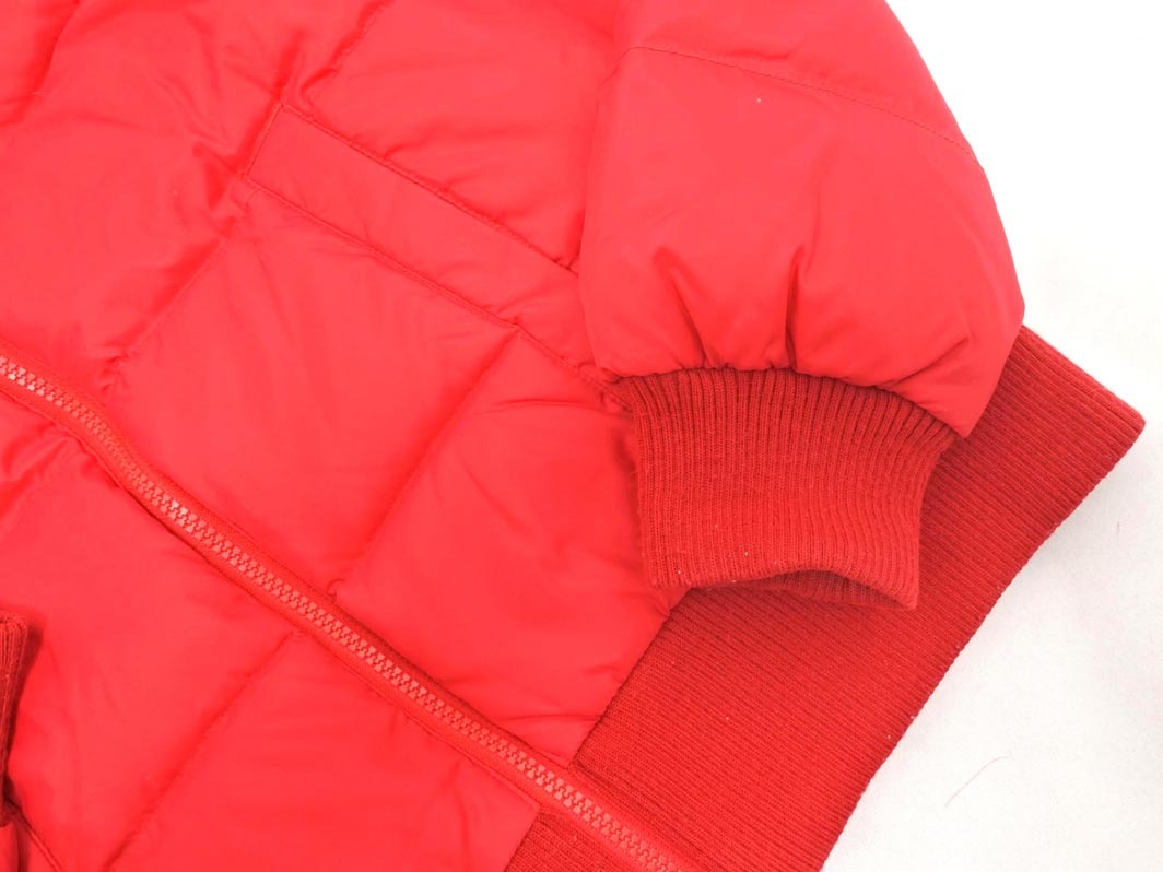 tommy girl トミーガール マルチWAY ショート丈 刺繍 ダウン ジャケット sizeM/赤 ◆■ ☆ fka6 レディース_画像3