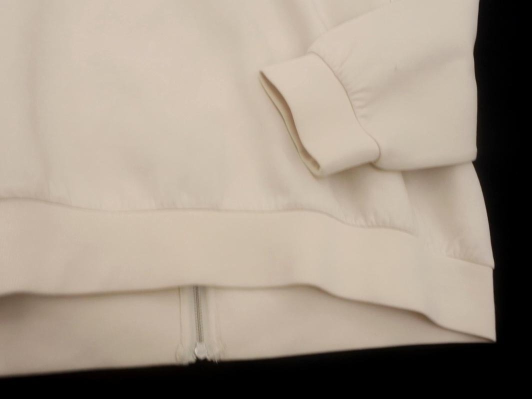 OPAQUE オペーク バックジップ カットソー sizeM/アイボリー ◇■ ☆ fka6 レディース_画像3