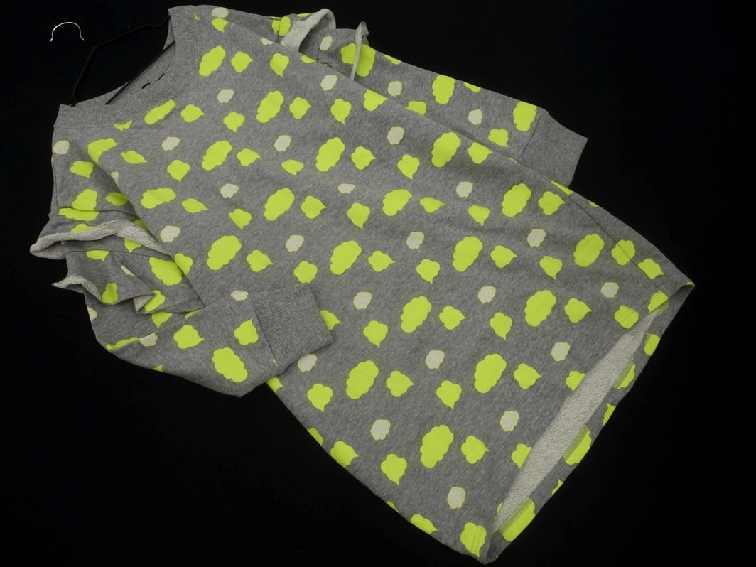 mercibeaucoup メルシーボークー スウェット 総柄 チュニック ワンピース size1/グレー ◇■ ☆ fka7 レディース_画像1