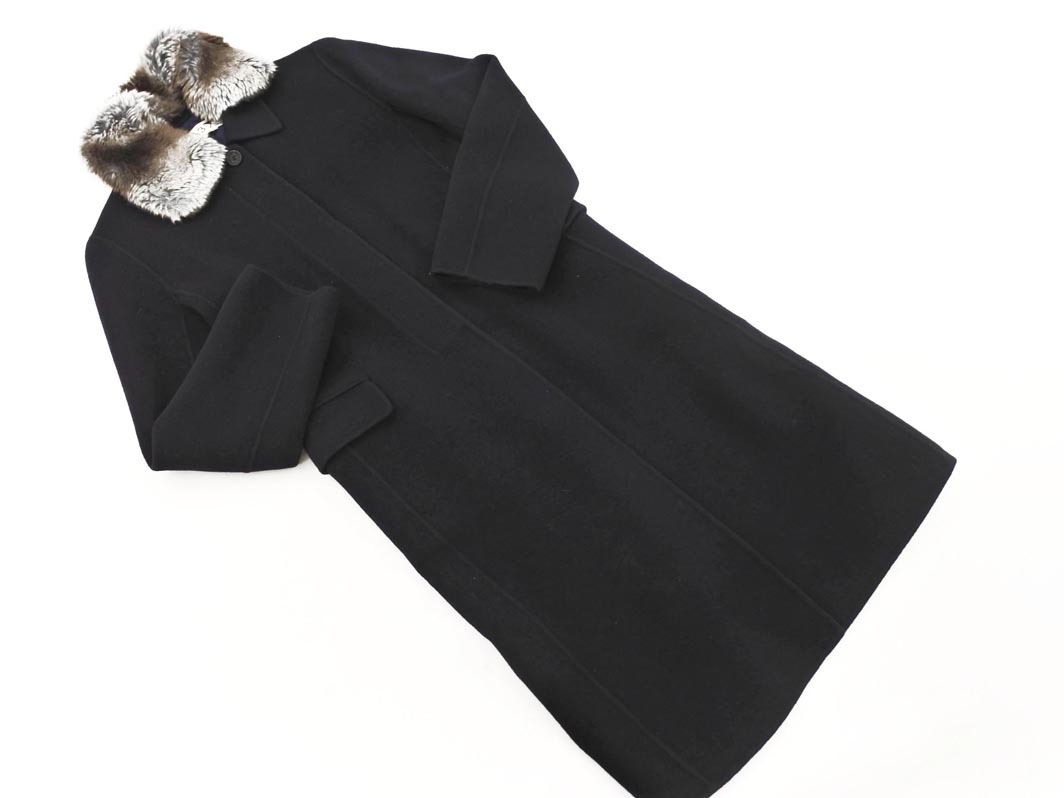 23 район шерсть . искусственный мех длинное пальто size38/ темно-синий *# * fka6 женский 23 район шерсть . искусственный мех длинное пальто size38/ темно-синий *# * fka6 женский