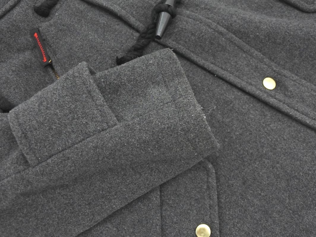 Ne-net ネネット アニマル モッサ ダッフル コート size2/グレー ◇■ ☆ fka6 レディース_画像3