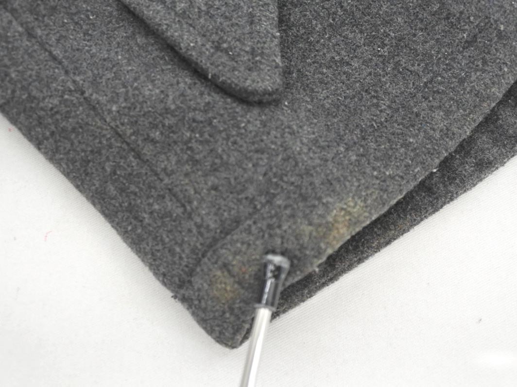 Ne-net ネネット アニマル モッサ ダッフル コート size2/グレー ◇■ ☆ fka6 レディース_画像7