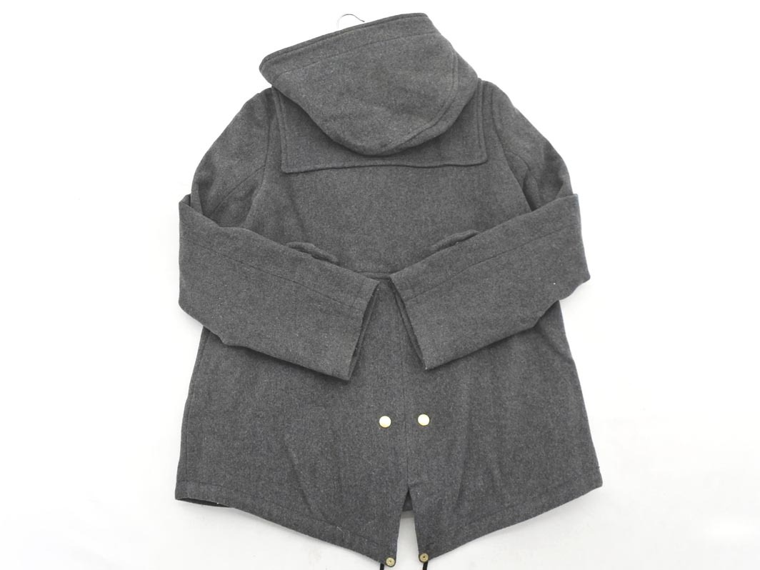 Ne-net ネネット アニマル モッサ ダッフル コート size2/グレー ◇■ ☆ fka6 レディース_画像9