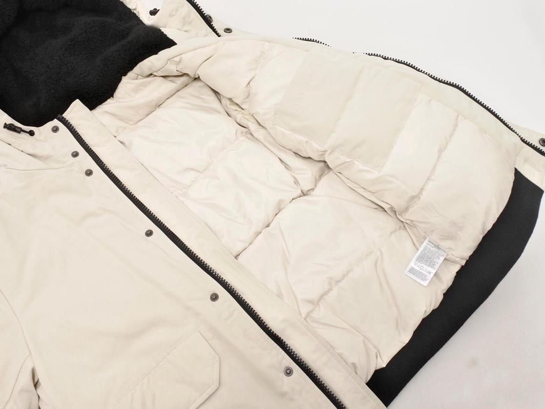 GAP ギャップ フーディー ダウン ジャケット sizeXS/ライトベージュ ◆■ ☆ fka6 メンズ_画像5