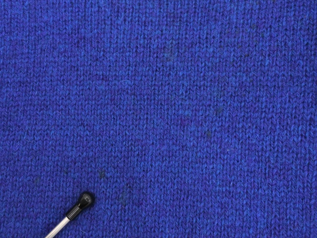 ADAM ET ROPE’ アダムエロペ ウール100% ニット セーター sizeM/青 ◇■ ☆ fkb0 レディース_画像4