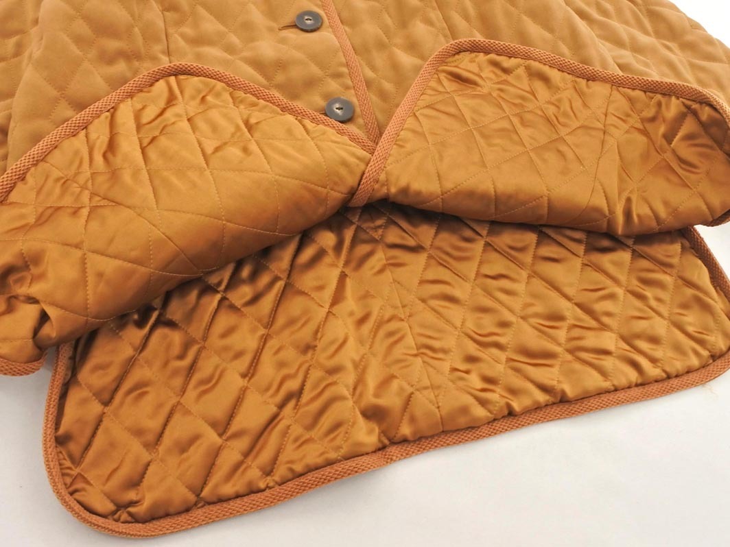 Leilian レリアン キルティング ジャケット size9/キャメル ◇■ ☆ fkb0 レディース_画像5