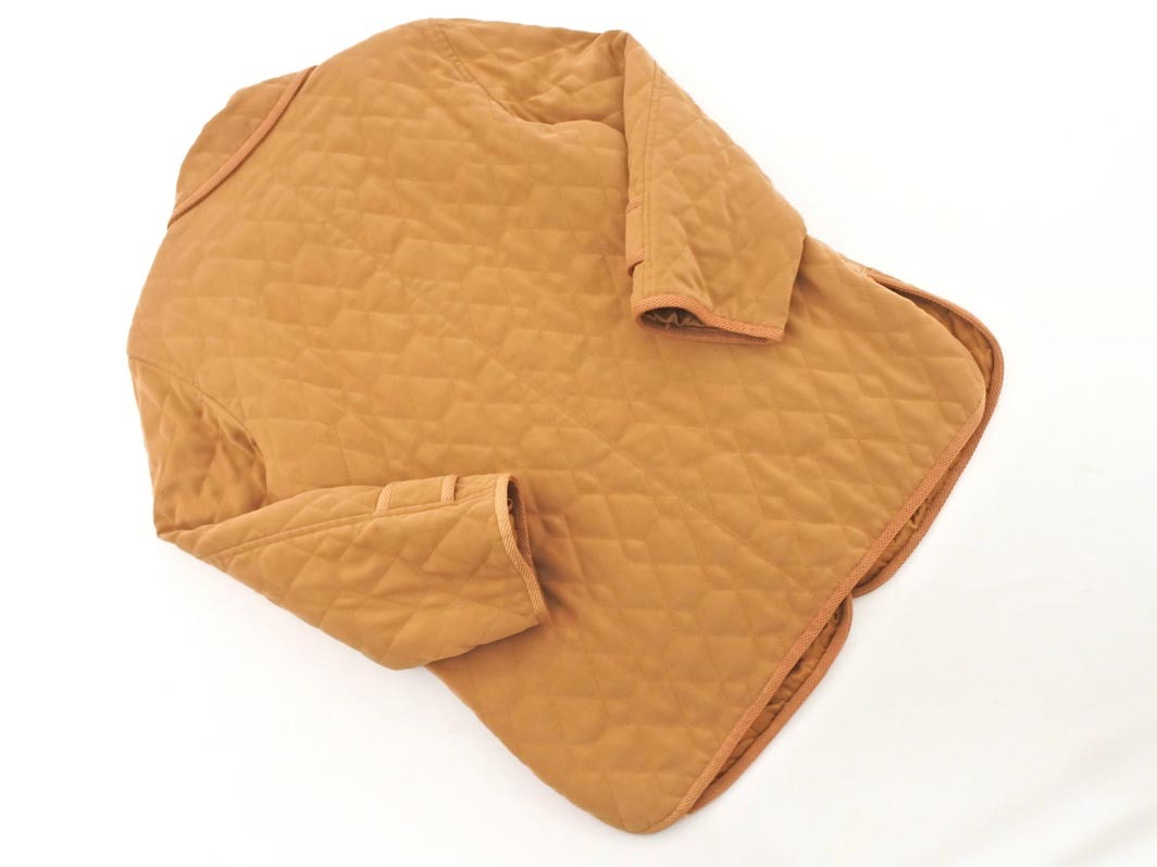 Leilian レリアン キルティング ジャケット size9/キャメル ◇■ ☆ fkb0 レディース_画像6