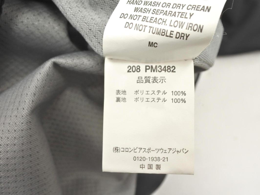 Columbia コロンビア PM3482 フルジップ ジャケット sizeM/黒 ◇■ ☆ fkb0 メンズ_画像8