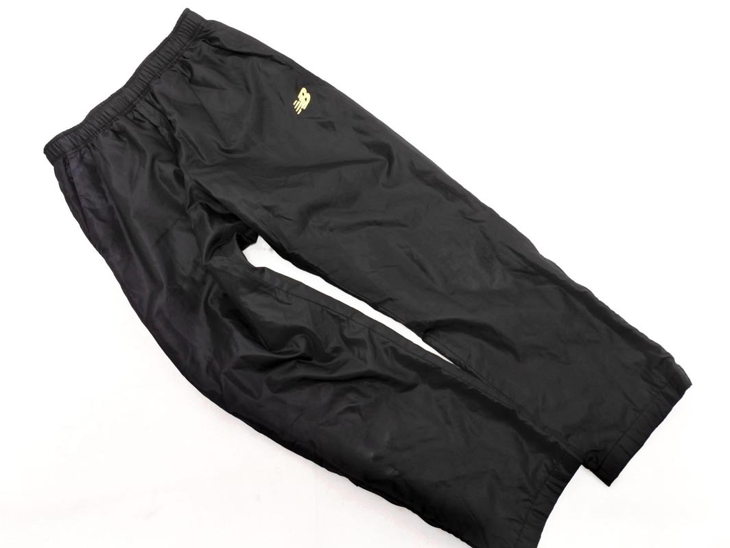 New Balance ニューバランス スポーツウェア サイドジップ パンツ sizeS/黒 ■■ ☆ fkb0 メンズ_画像1