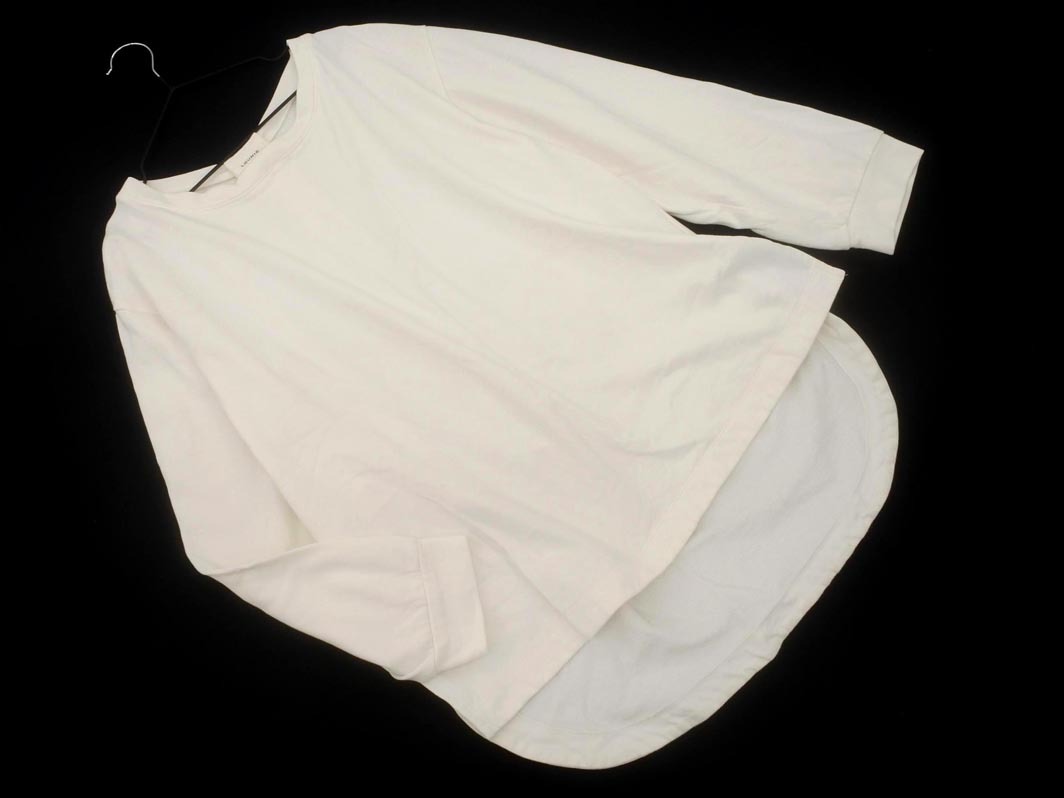 LOUNIE ルーニィ バックタック カットソー sizeF/白 ◇■ ☆ fkb0 レディース_画像1