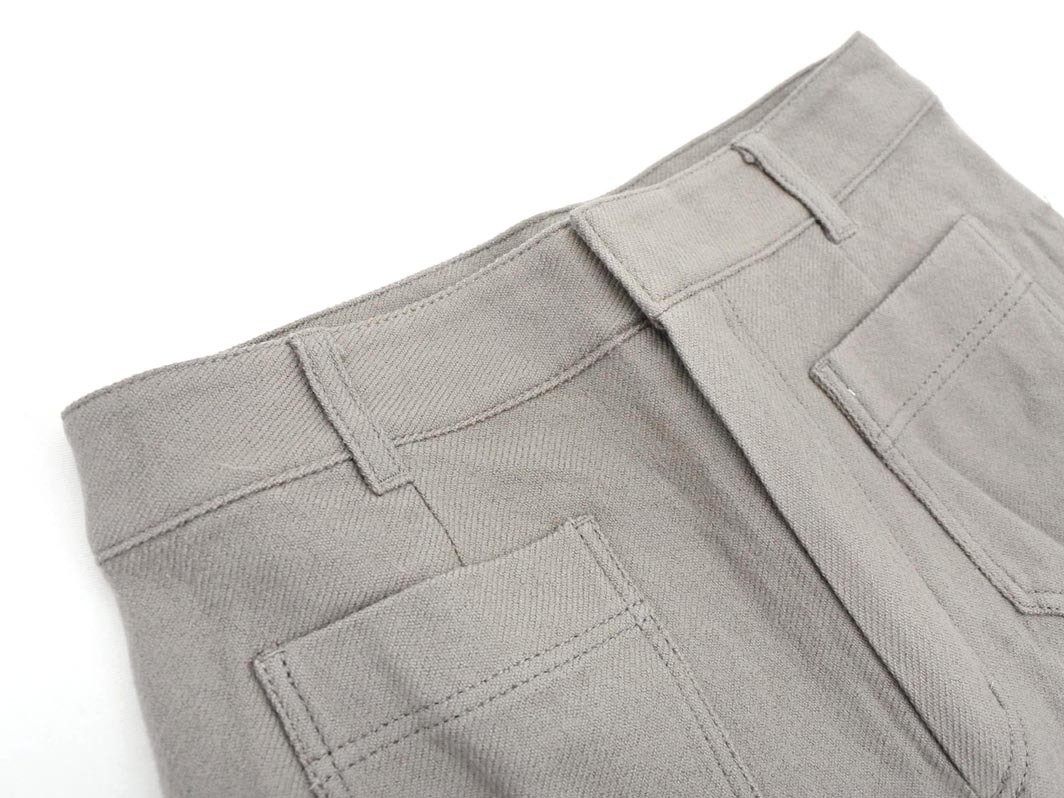 SHIPS any シップスエニィ ウール100% ワイド パンツ size36/グレージュ ◇■ ☆ fkb1 レディース_画像2