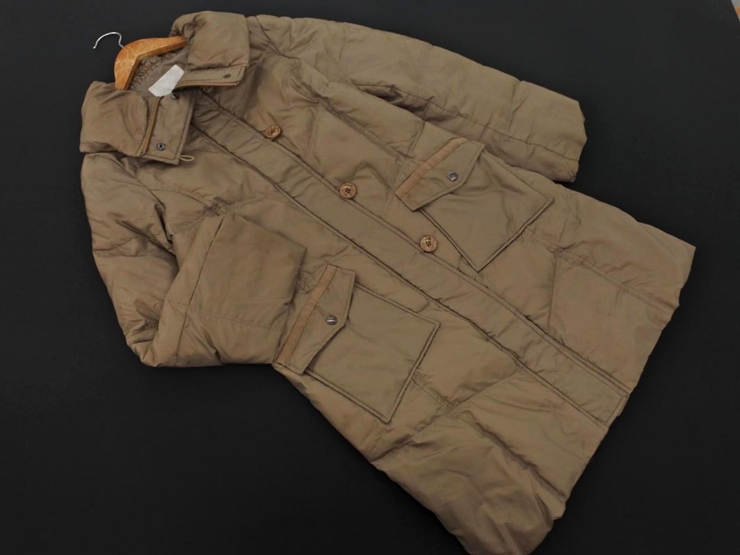自由区 ダウン コート size40/モカ ◆■ ☆ fkb1 レディース_画像1