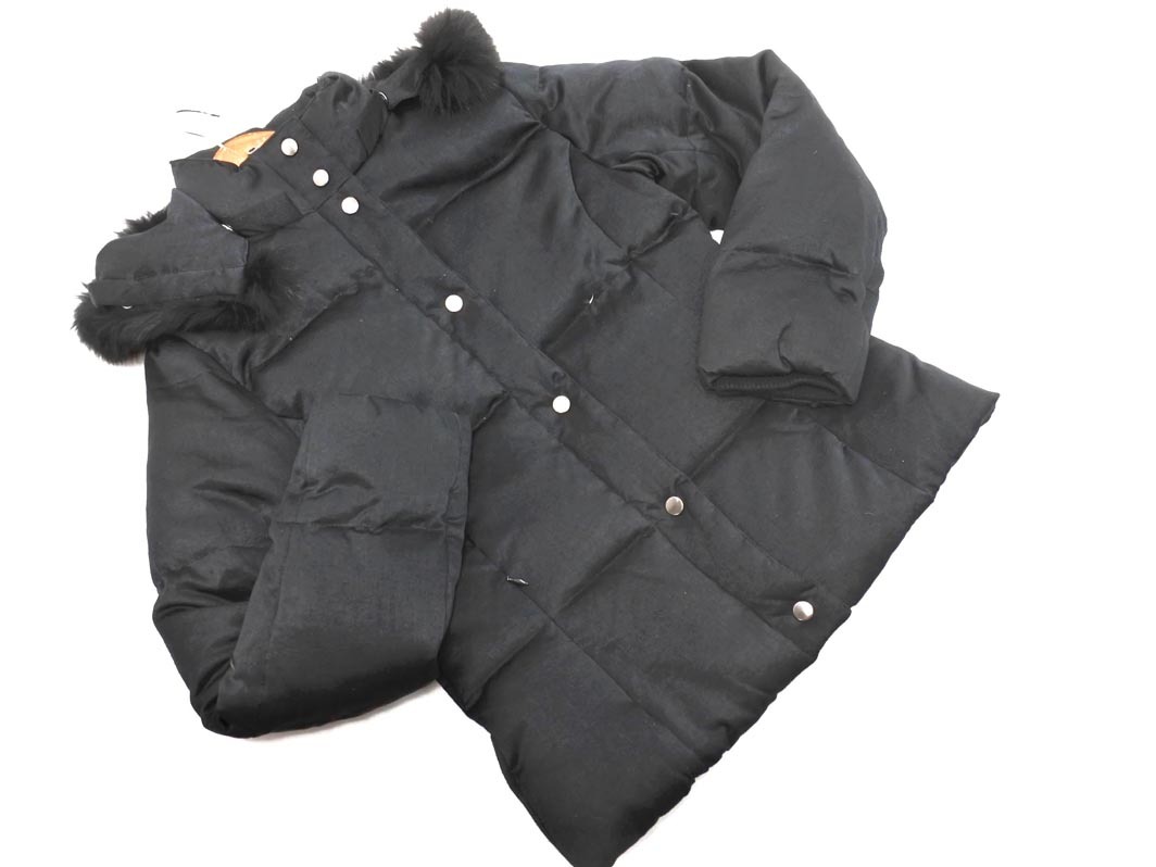 PROFILE profile мех капот жакет size38/ чёрный *# * fkb1 женский 