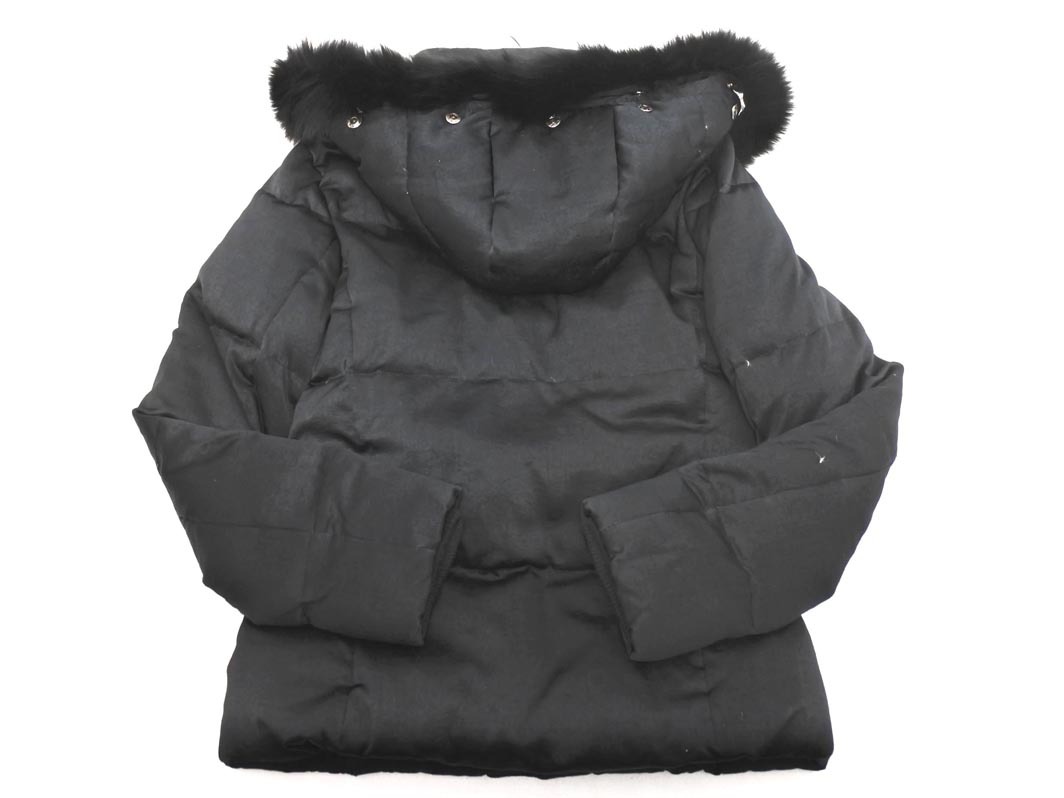 PROFILE profile мех капот жакет size38/ чёрный *# * fkb1 женский 