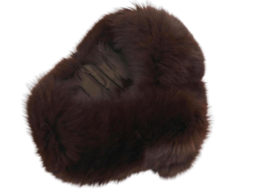 SAGA FOX サガフォックス リアルファー ティペット 茶 ◆■ ☆ fkb1 レディース_画像1