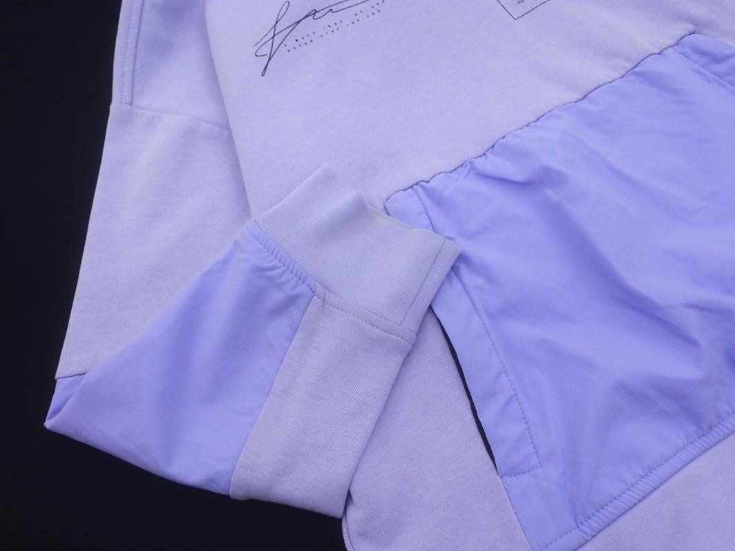 ZARA ザラ キッズ 素材切替 プルオーバー パーカー size134cm/ラベンダー ◇■ ☆ fkb1 女の子_画像2