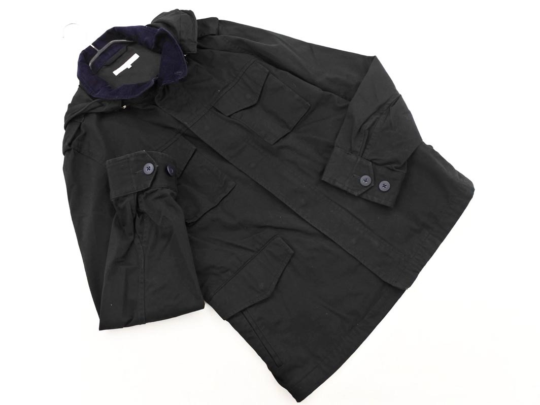 green label relaxing グリーンレーベルリラクシング ユナイテッドアローズ パーカー ジャケット sizeL/黒 ◇■ ☆ fkb1 メンズ_画像1