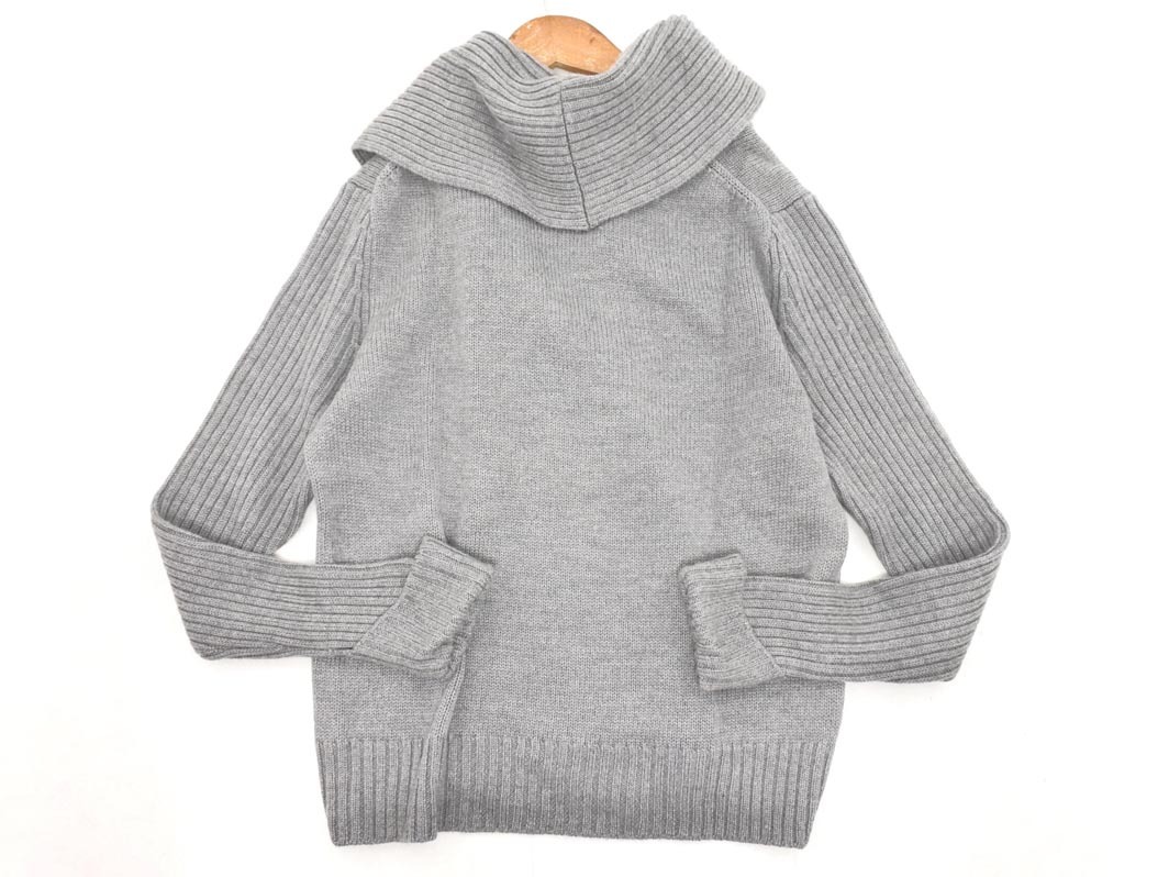 23区 ウール100% ニット セーター size44/グレー ◇■ ☆ fkb2 レディース_画像5