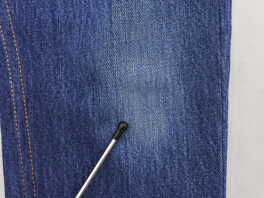リダン リーバイス ユナイテッドアローズ 取扱 カットオフ ボタンフライ テーパード デニムパンツ size27/青 ■■ ☆ fkb2 レディース_画像5