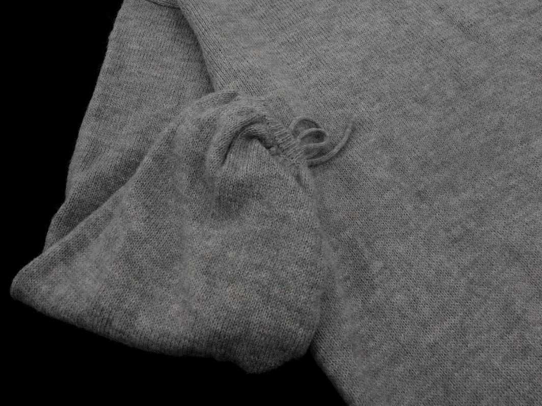 NATURAL BEAUTY BASIC ナチュラルビューティーベーシック パフスリーブ ニット セーター sizeM/グレー ◇■ ☆ fkb2 レディース_画像2