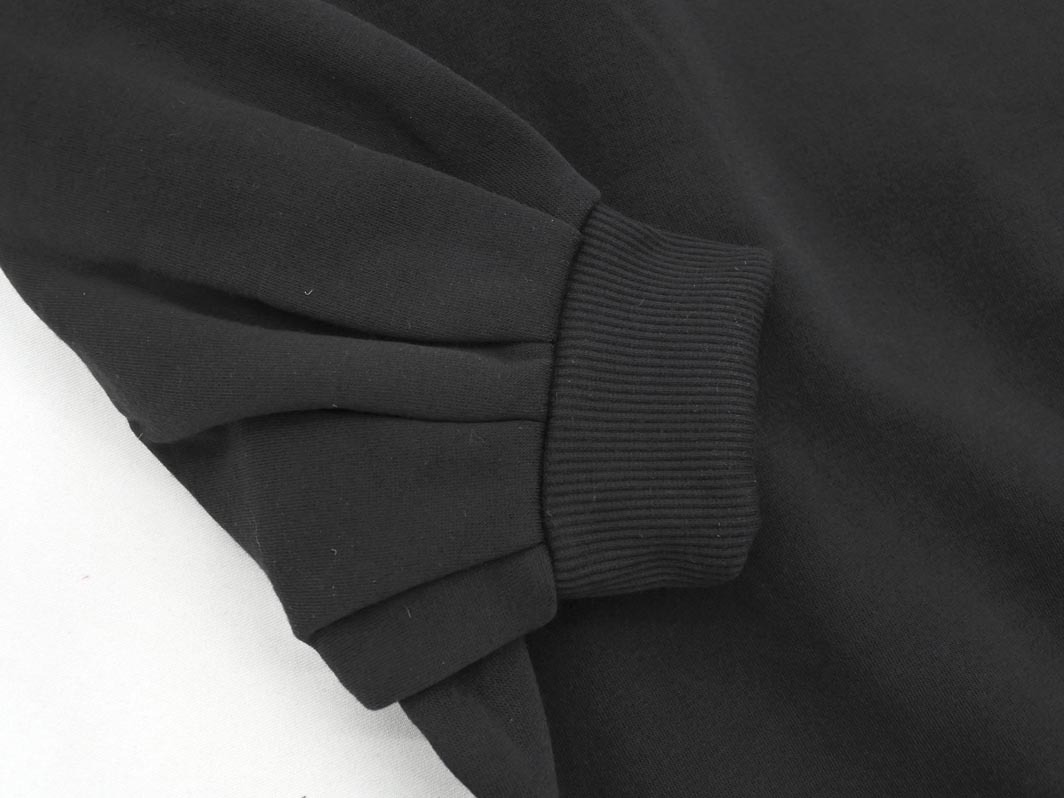 新品 RCWB ロデオクラウンズワイドボール 裏起毛 バックロゴ トレーナー スウェット sizeF/黒 ◇■ ☆ fkb2 レディース_画像3