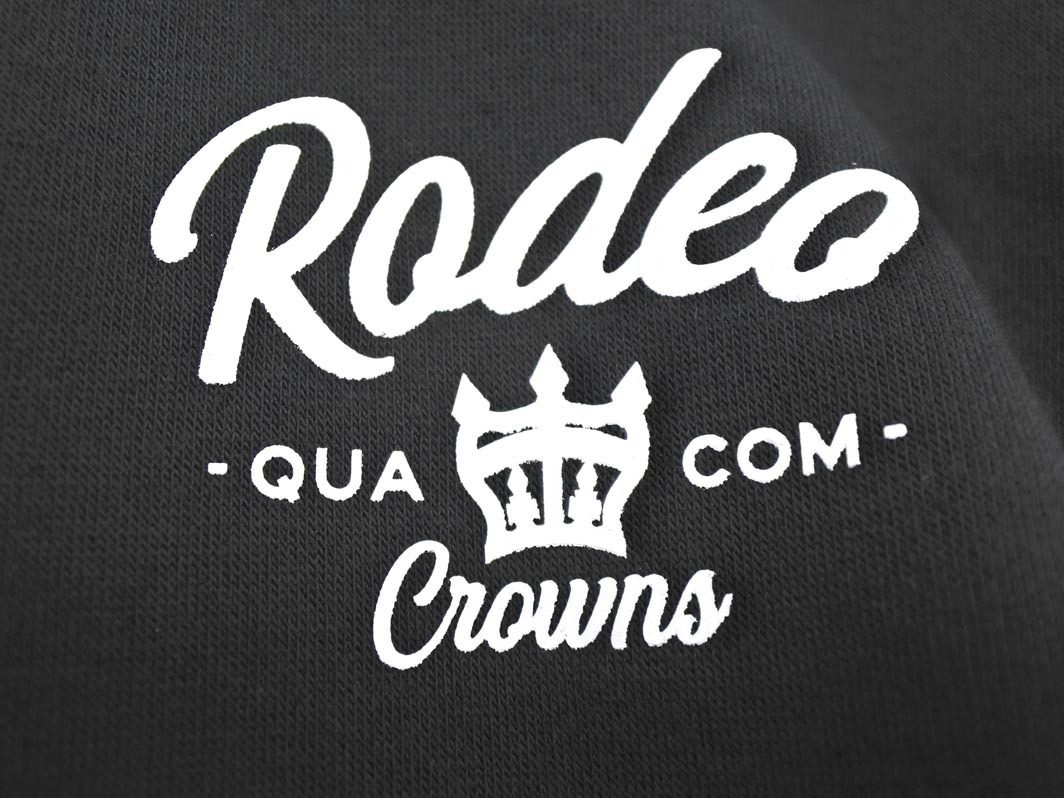 新品 RCWB ロデオクラウンズワイドボール 裏起毛 バックロゴ トレーナー スウェット sizeF/黒 ◇■ ☆ fkb2 レディース_画像4