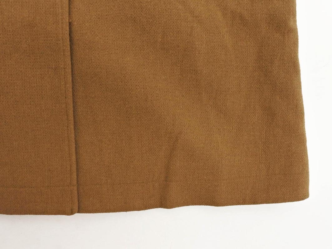 新品 MOUSSY マウジー ウール混 2WAY フード付 ロング コート size1/キャメル ◇■ ☆ fkb2 レディース_画像2