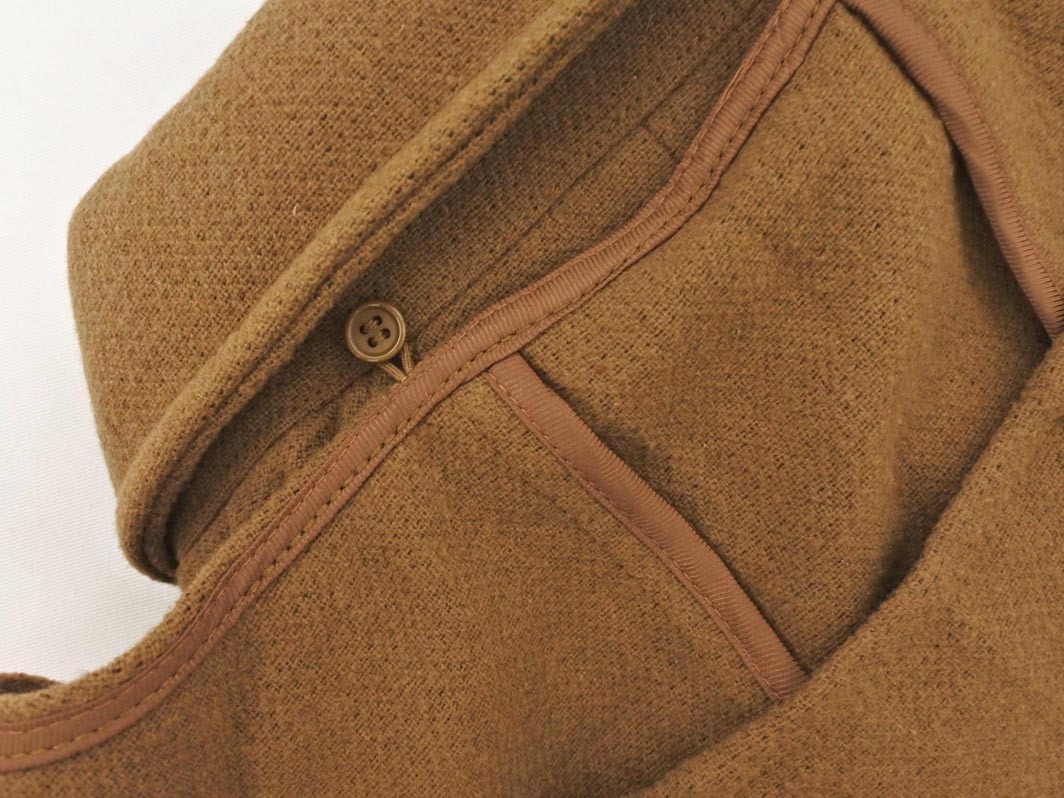 新品 MOUSSY マウジー ウール混 2WAY フード付 ロング コート size1/キャメル ◇■ ☆ fkb2 レディース_画像7