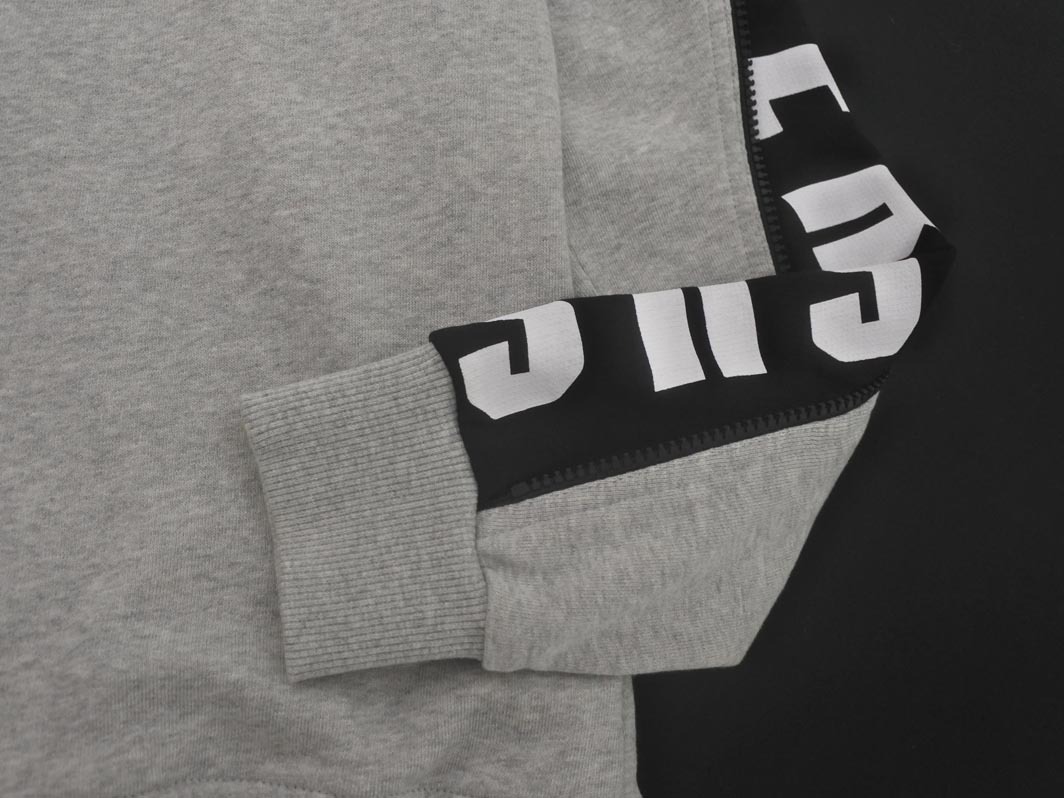 VERSUS VERSACE ヴェルサスヴェルサーチ ジップ トレーナー スウェット sizeXXS/グレー ◇■ ☆ fjc0 レディース_画像3
