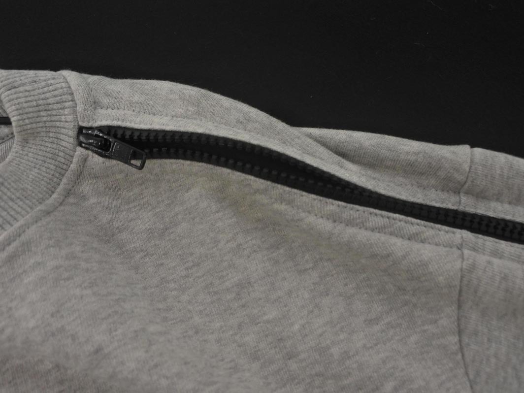 VERSUS VERSACE ヴェルサスヴェルサーチ ジップ トレーナー スウェット sizeXXS/グレー ◇■ ☆ fjc0 レディース_画像5