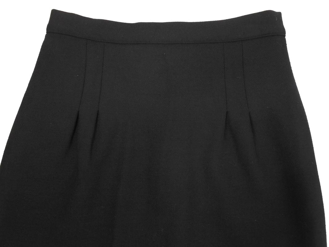 Blugirl Blumarine ブルーガールブルマリン ウール混 ビジュー スカート size38/黒 ◇■ ☆ fkb4 レディース_画像3