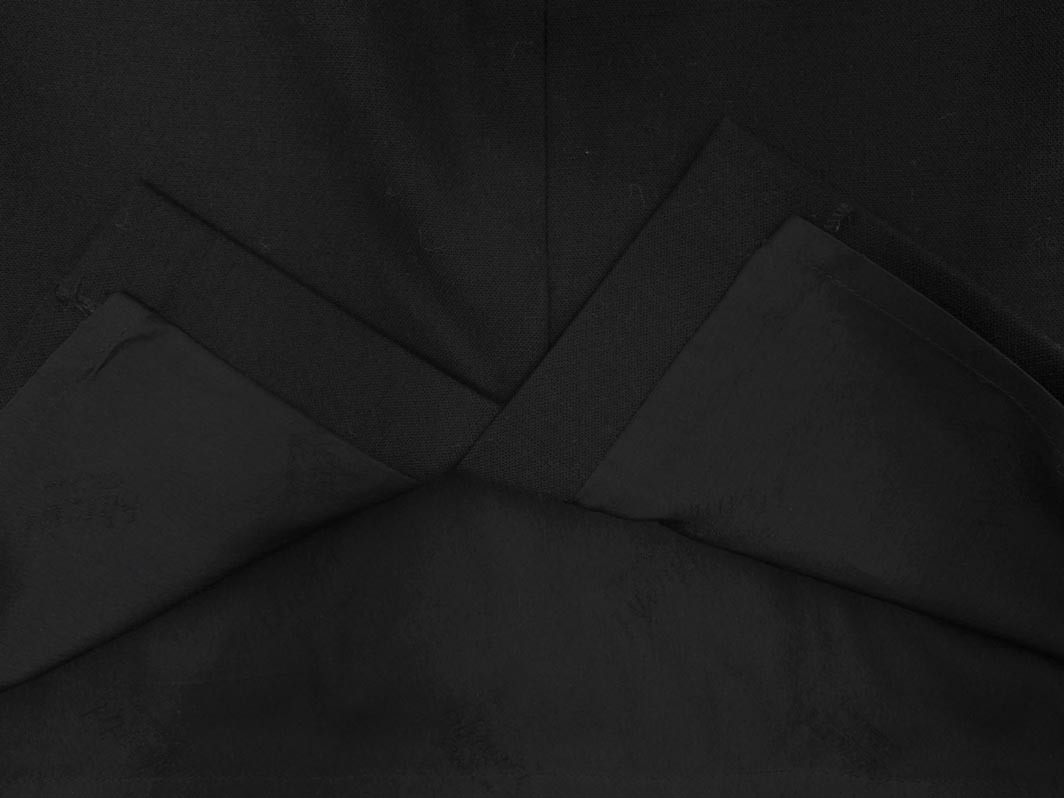 Blugirl Blumarine ブルーガールブルマリン ウール混 ビジュー スカート size38/黒 ◇■ ☆ fkb4 レディース_画像5