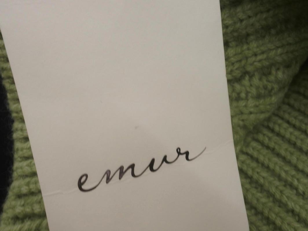 新品 Rope Picnic ロペピクニック ケーブル編み ハイネック ニット セーター size38/緑 ◇■ ☆ fkb4 レディース_画像7