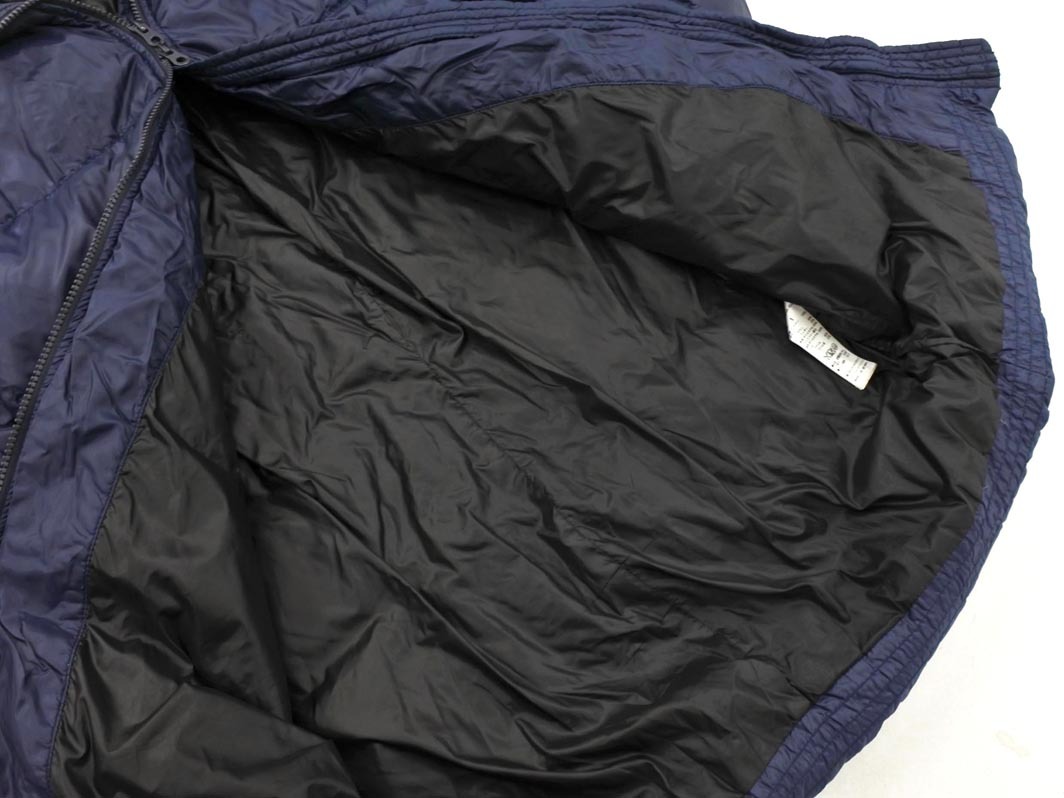 MOUSSY マウジー ナイロン フード ダウン コート size1/紺 ◆■ ☆ fkb3 レディース_画像4