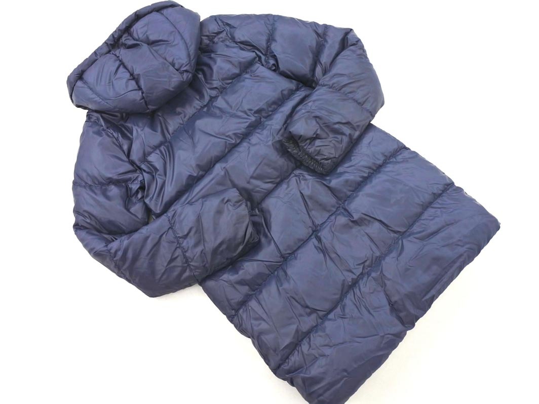 MOUSSY マウジー ナイロン フード ダウン コート size1/紺 ◆■ ☆ fkb3 レディース_画像5