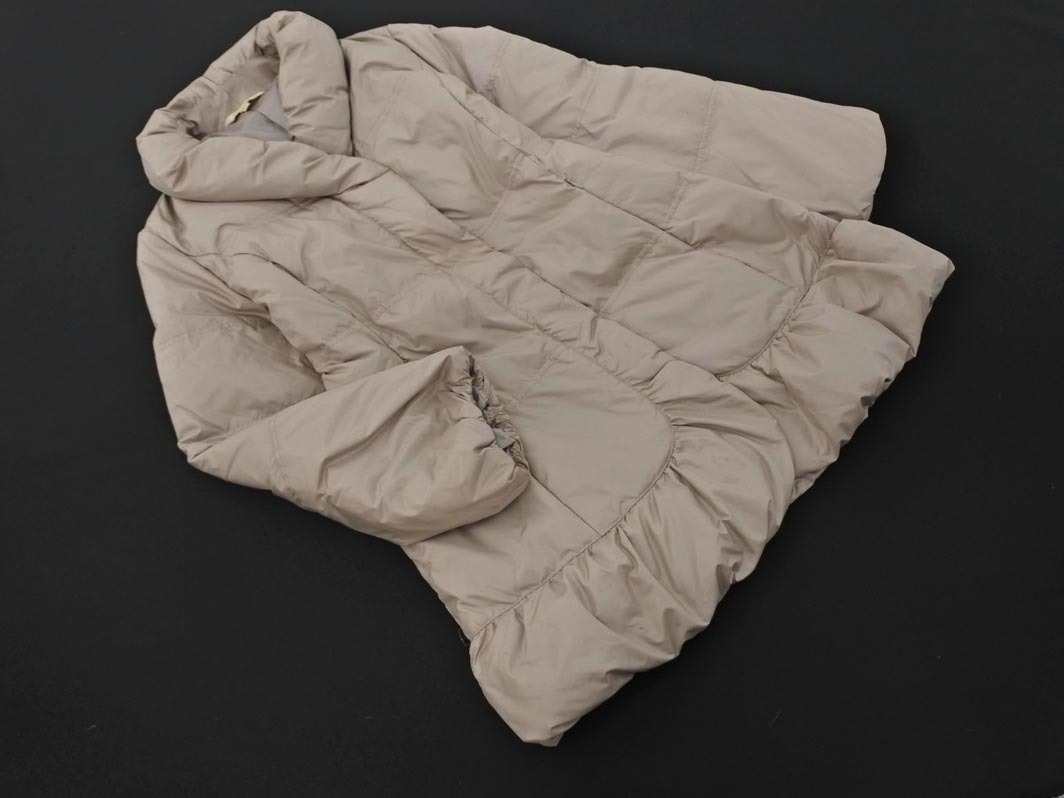 LAURA ASHLEY Laura Ashley пуховик size11/ бежевый *# * fkb3 женский 