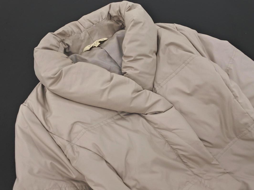 LAURA ASHLEY Laura Ashley пуховик size11/ бежевый *# * fkb3 женский 
