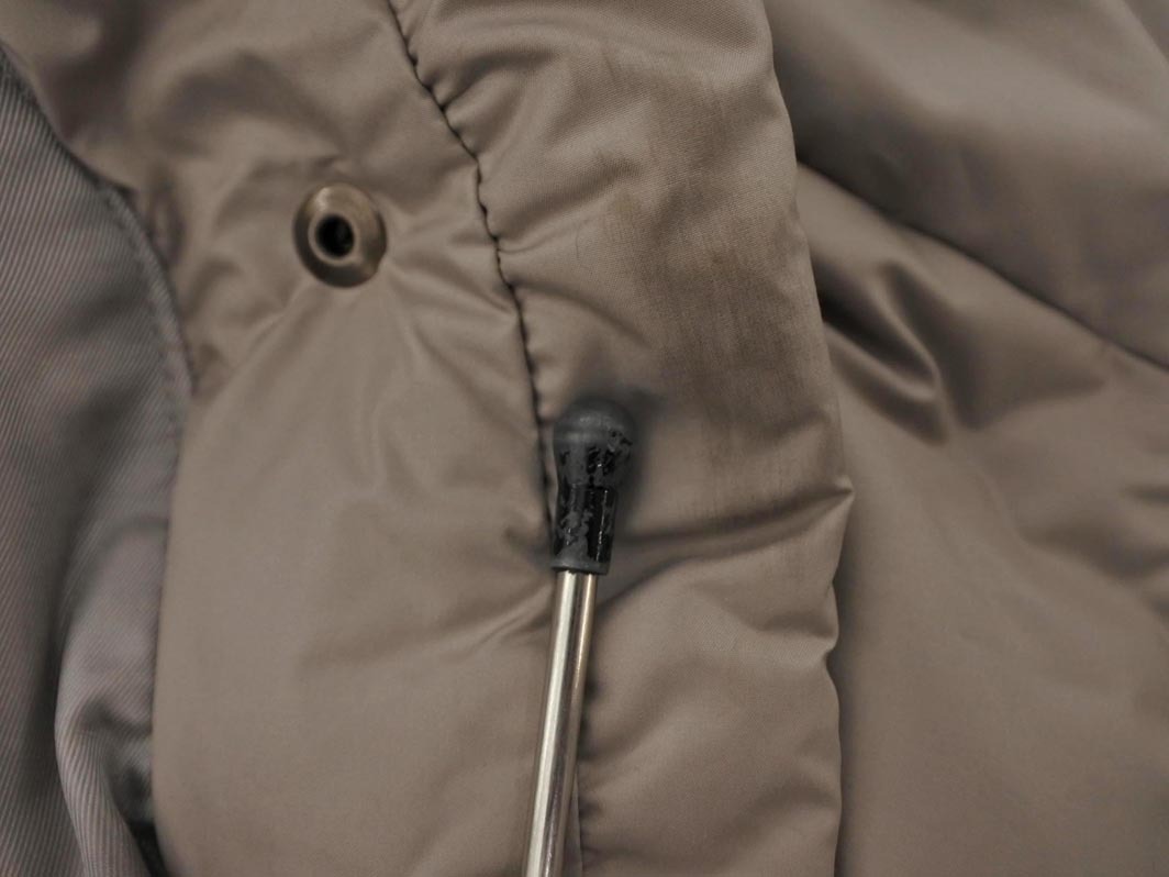 LAURA ASHLEY Laura Ashley пуховик size11/ бежевый *# * fkb3 женский 