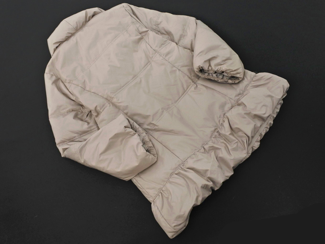 LAURA ASHLEY Laura Ashley пуховик size11/ бежевый *# * fkb3 женский 