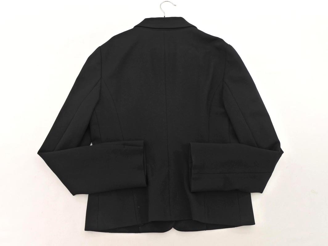 INDIVI インディヴィ テーラード ジャケット size40/黒 ■■ ☆ fkb4 レディース_画像5