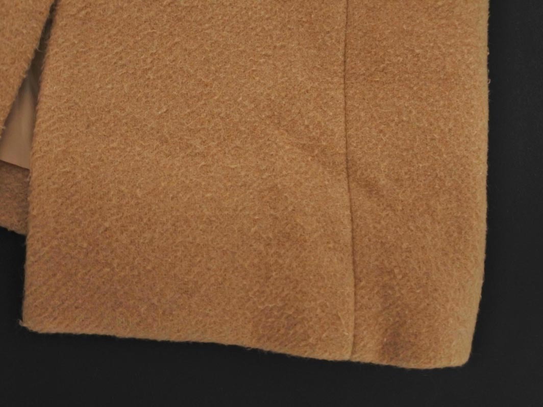 Heather Heather шерсть . длинное пальто sizeS/ бежевый *# * fkb4 женский 