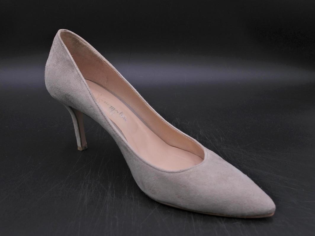 銀座かねまつ アクアベル 防水 パンプス size24cm/ベージュ ■■ ☆ fkb3 レディース_画像6