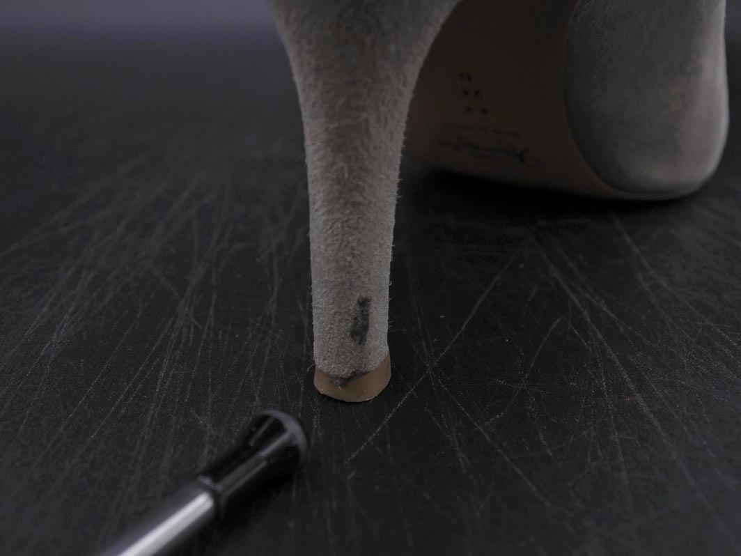 銀座かねまつ アクアベル 防水 パンプス size24cm/ベージュ ■■ ☆ fkb3 レディース_画像8