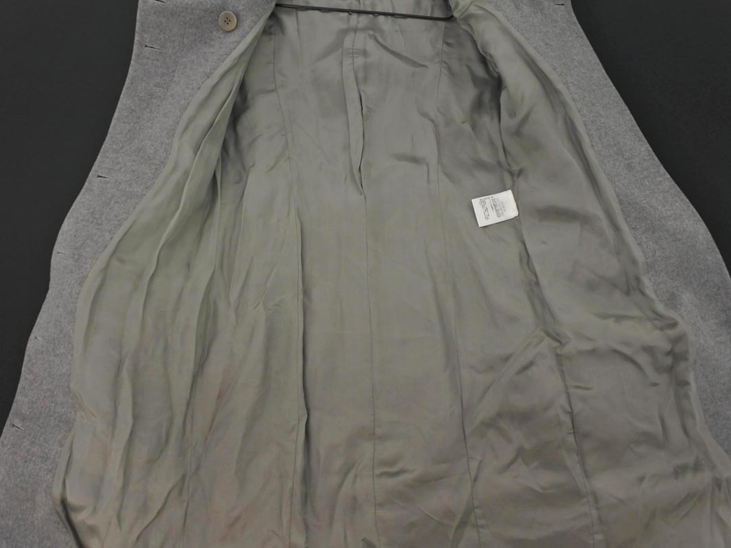 PATRIZIA PEPE パトリッツィアペペ ウール100% ニット 切替 コート size42/グレー ◇■ ☆ fkb4 レディース_画像7