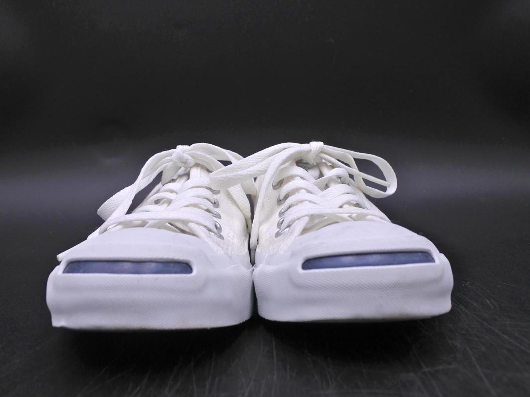 CONVERSE コンバース 1R193 ジャックパーセル キャンバス ローカット スニーカー size23.5/白 ■■ ☆ fkb3 レディース_画像3