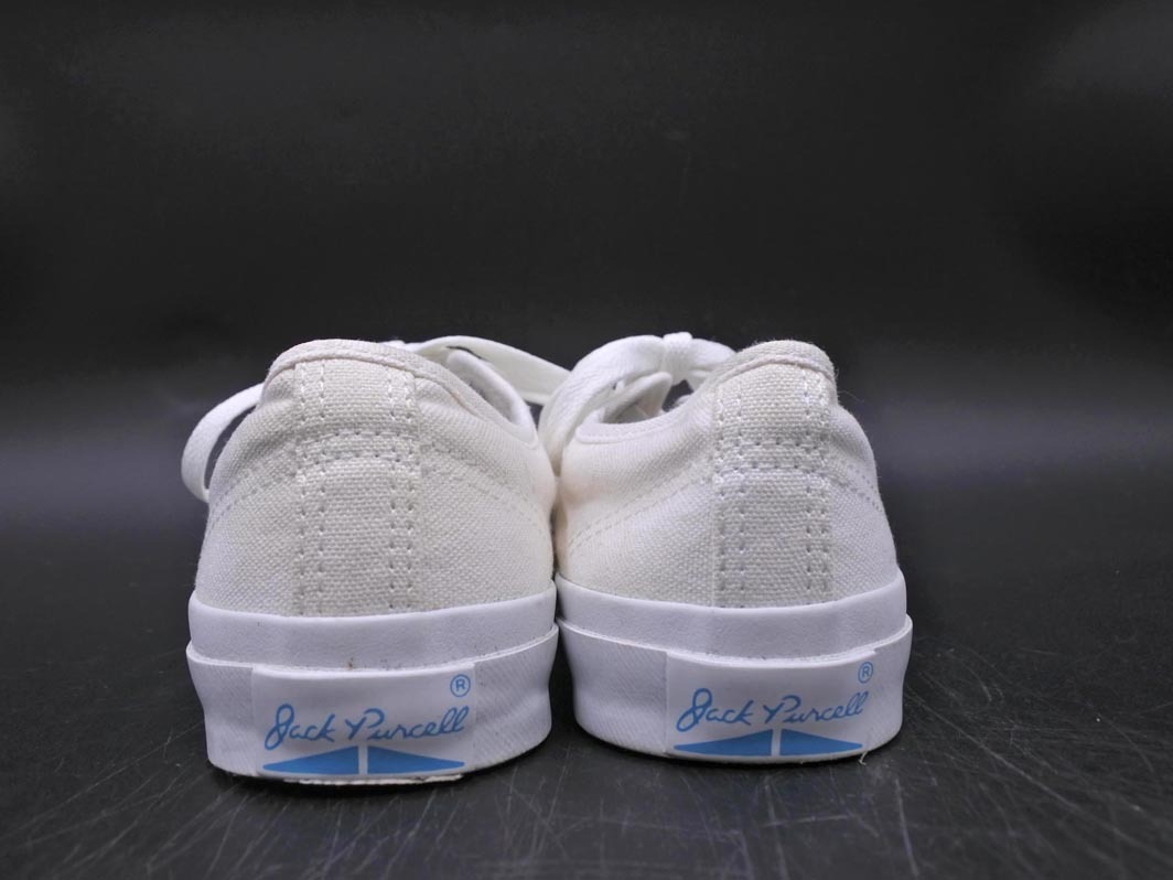 CONVERSE コンバース 1R193 ジャックパーセル キャンバス ローカット スニーカー size23.5/白 ■■ ☆ fkb3 レディース_画像4