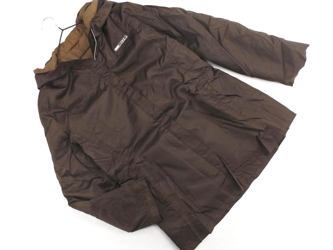 COMME CA ISM コムサイズム ダウンライナー付き フーディー コート sizeF/ブラウン ◇■ ☆ fkb3 レディース_画像1